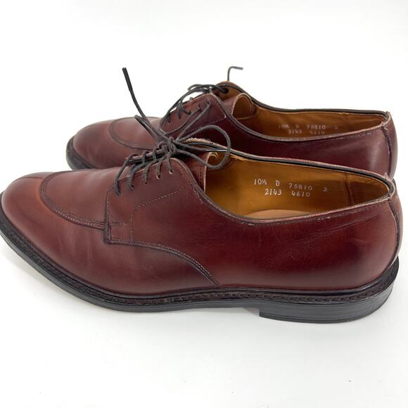 Allen Edmonds Walton Mens Split Toe Oxford Leather Shoe USA Size 10.5